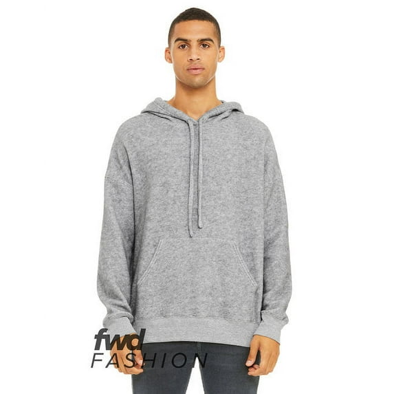 Bella + Canvas Unisex Sueded Fleece Pullover Sweatshirt - - 2XL