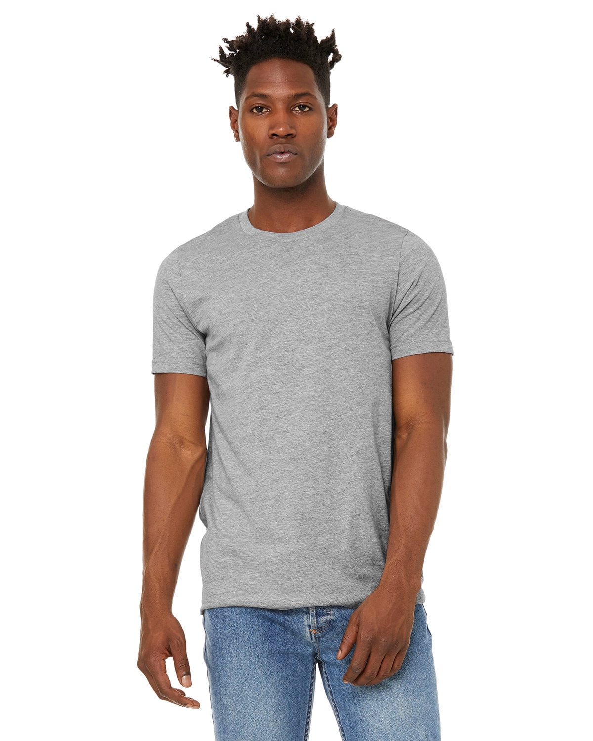 Bella + Canvas Unisex Sueded T-Shirt - 3301C - Walmart.com