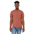 thumbnail image 1 of CN 3301 UNISEX SUEDED TEE (HEATHER CLAY M), 1 of 4