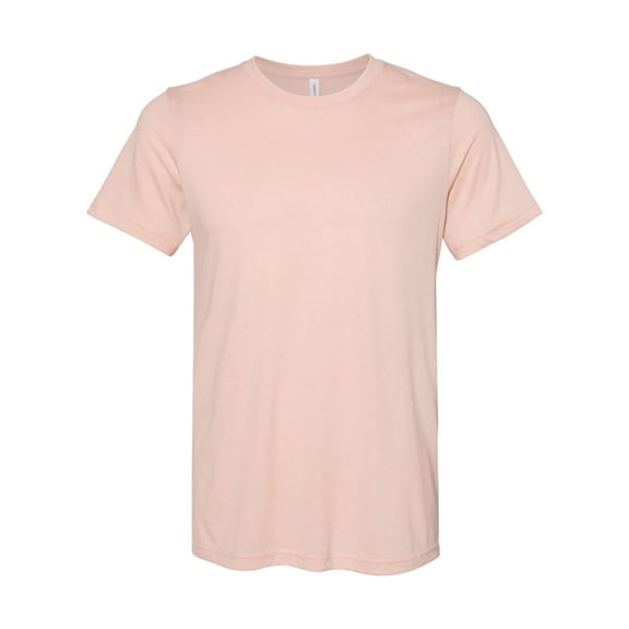 Bella Canvas Unisex T-shirt - Peach Heather, X-Small