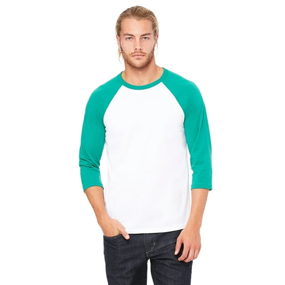Bella + Canvas - Unisex Three-Quarter Sleeve Baseball Tee - 3200