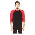 thumbnail image 1 of Bella + Canvas - Unisex Three-Quarter Sleeve Baseball Tee - 3200, 1 of 1