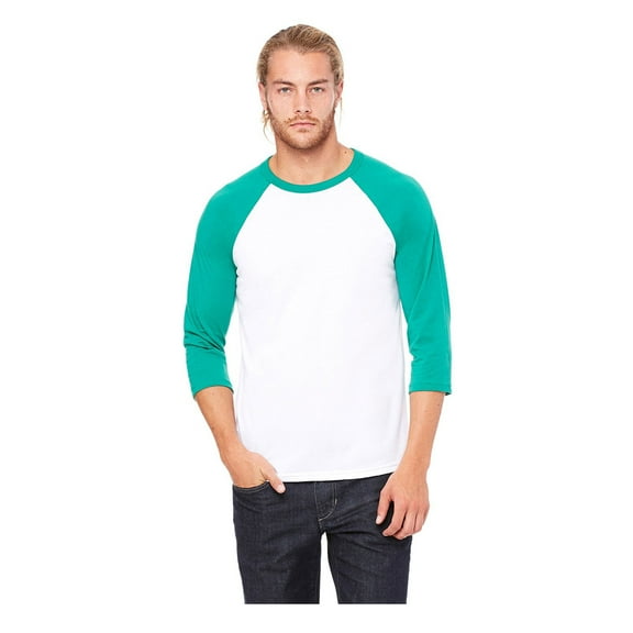 Bella + Canvas - Unisex Three-Quarter Sleeve Baseball Tee - 3200