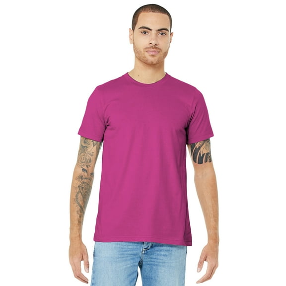Bella + Canvas Unisex Triblend Short Sleeve Tee - 3X - Berry