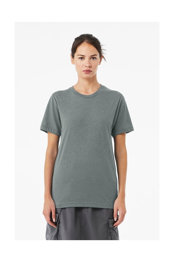 Bella + Canvas - Unisex Triblend T-Shirt - 3413C - BLUE STORM TRBLD - L