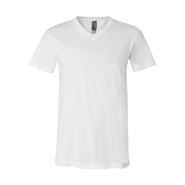 Bella + Canvas Unisex Vneck Shirt Mens Undershirts V neck Shirts for Women Mens V-neck Shirts S M L X Large T Shirts for Women Value T Shirts Black Vneck Shirts White Shirts