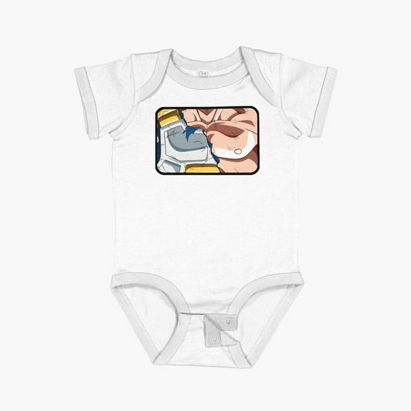 Bella Canvas Vegeta Dragon Ball - Chest Breast Titties Boobs Short Sleeve Baby One-Piece Newborn Gender Neutral Outfit, Baby Boy Or Girl Bodysuit, Birrthday Gifts