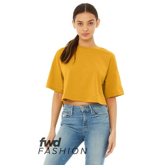 BELLA   CANVAS Women�'s Jersey Crop Tee