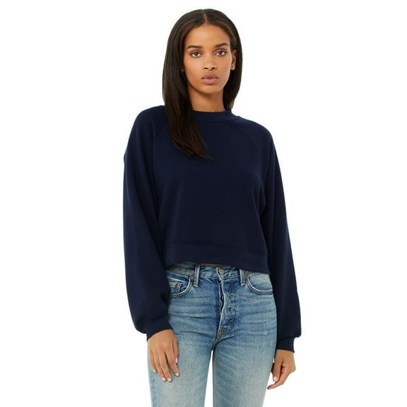 BELLA   CANVAS Women�'s Raglan Pullover Fleece
