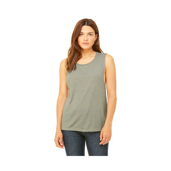 Bella + Canvas - Women'S Flowy Scoopneck Muscle Tank - 8803