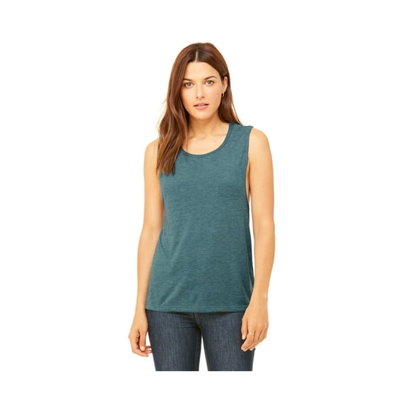 Bella   Canvas - Women'S Flowy Scoopneck Muscle Tank - 8803