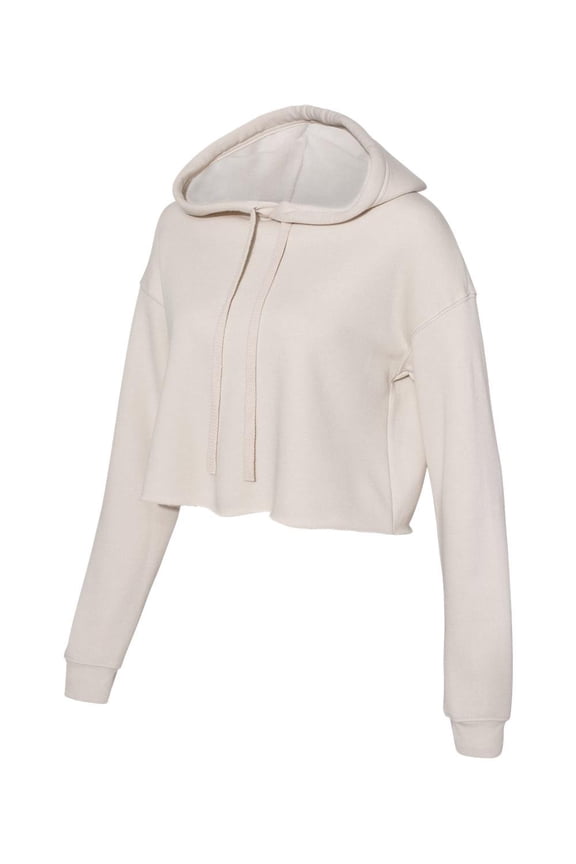 Bella + Canvas Women's Cropped Fleece Hoodie - B7502