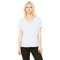 thumbnail image 1 of Bella Canvas Women's Curved Bottom Slouchy Fit V-Neck T-Shirt, Style B8815, 1 of 1