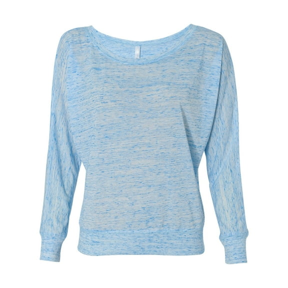Bella + Canvas Women's Flowy Long Sleeve Off Shoulder Tee B8850