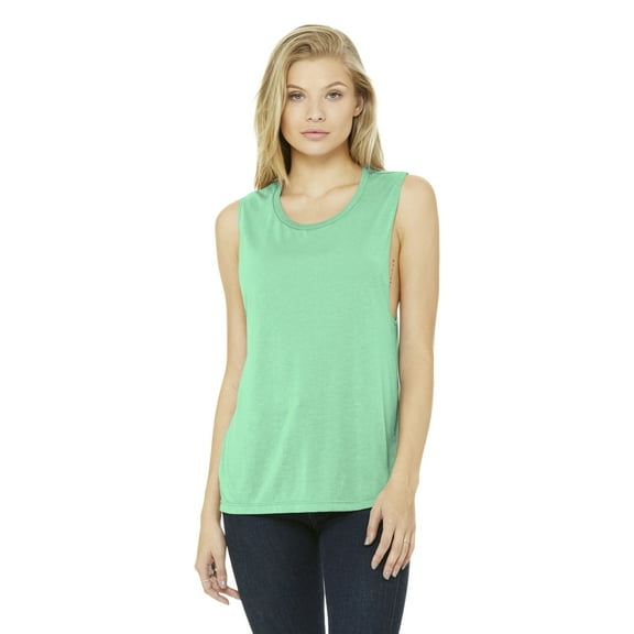 Bella   Canvas Women's Flowy Scoop Muscle Tank B8803