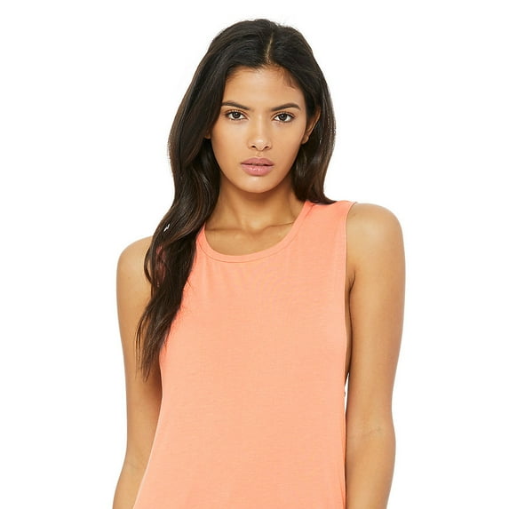 Bella & Canvas Women's Flowy Scoop Muscle Tank