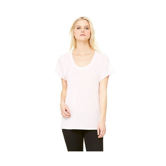 Bella Canvas Women's Flowy Scoop Neck Raglan T-Shirt, Style B8801