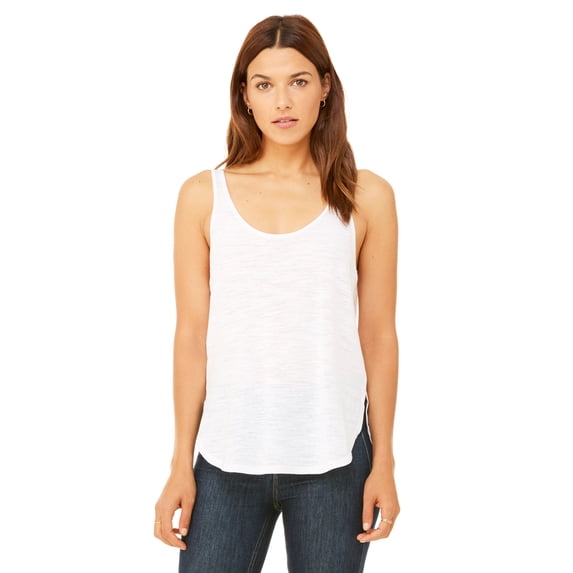 Bella + Canvas Women's Flowy Side Slit Tank, Style B8802
