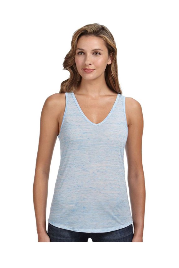 Bella Canvas Women's Flowy V-Neck Relaxed Drapey Tank Top, Style B8805