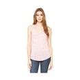 thumbnail image 1 of BELLA + CANVAS Women's Flowy VNeck Tank 8805, S, Red Marble, 1 of 1
