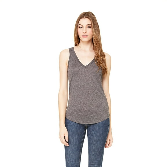 Bella & Canvas Women's Flowy V-Neck Tank