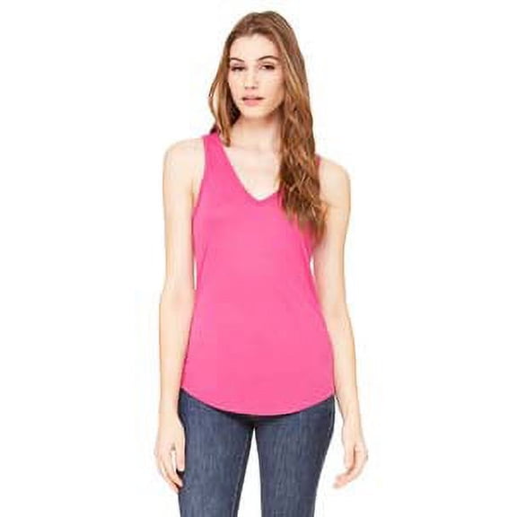 Bella + Canvas - Women's Flowy V-neck Tank - 8805