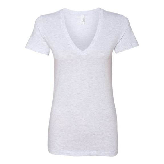 Bella   Canvas Women's Jersey Short Sleeve Deep V-Neck Tee B6035