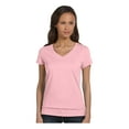 thumbnail image 1 of Bella Canvas Women's Jersey Slim Fit Ringspun V-Neck T-Shirt, Style B6005, 1 of 1