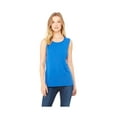 thumbnail image 1 of Bella Canvas Women's Low Cut Flowy Scoop Muscle Tank Top, Style B8803, 1 of 1