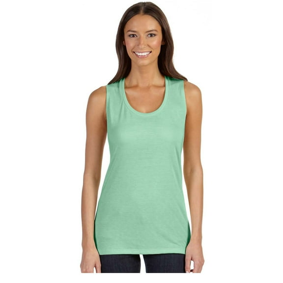 Bella Canvas Women's Low Cut Flowy Scoop Muscle Tank Top, Style B8803
