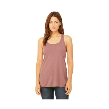 Bella Canvas Women's Merrowed Bottom Racerback Tank Top, Style B8800
