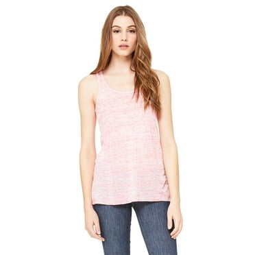 Bella Canvas Women's Merrowed Bottom Racerback Tank Top, Style B8800