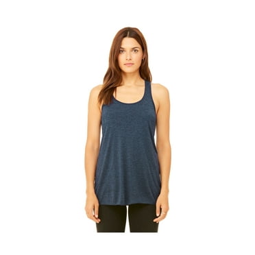 Bella Canvas Women's Merrowed Bottom Racerback Tank Top, Style B8800