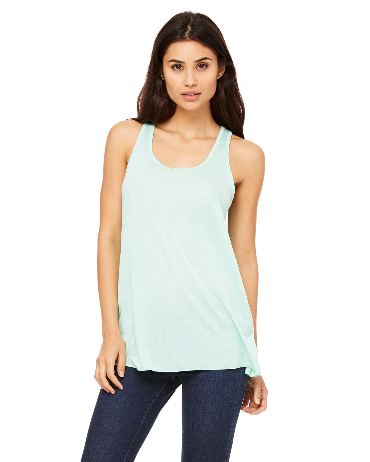 Bella + Canvas 8800 Women's Flowy Racerback Tank 