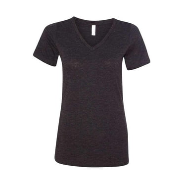 Bella + Canvas Women's Relaxed Jersey Short-Sleeve V-Neck T-Shirt 6405