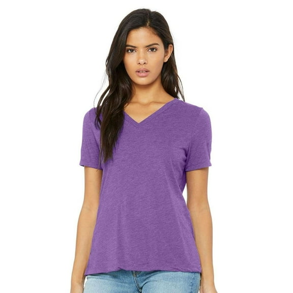 Bella-Canvas 6405 - Relaxed V-Neck Short Sleeve Tee