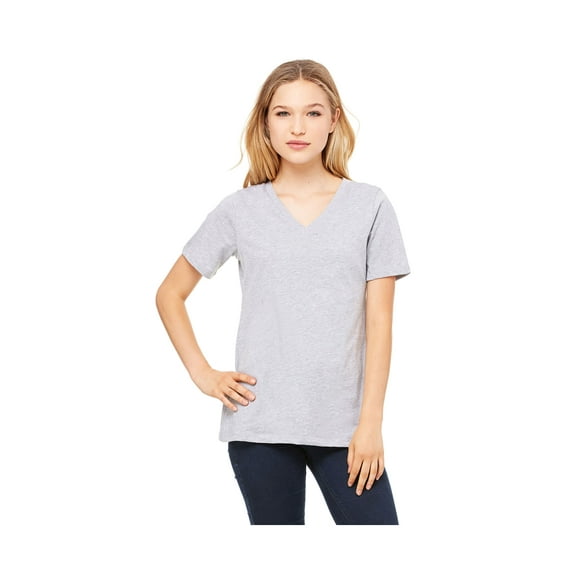 Bella Canvas Women's Relaxed Ring-Spun V-Neck T-Shirt, Style B6405