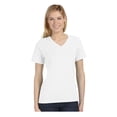thumbnail image 1 of Bella Canvas Women's Relaxed Ring-Spun V-Neck T-Shirt, Style B6405, 1 of 1