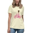 thumbnail image 1 of Bella + Canvas Women's Relaxed T-Shirt Short Sleeve Graphic Crew Neck (Citron, M), 1 of 5