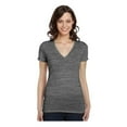thumbnail image 1 of Bella Canvas Women's Ringspun Deep V-Neck Jersey T-Shirt, Style B6035, 1 of 1