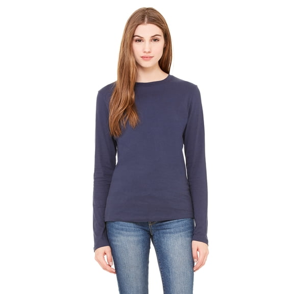 Bella Canvas Women's Semi-Relaxed Crewneck Jersey T-Shirt, Style B6500