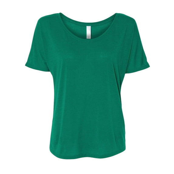 Bella Canvas 8816 Womens Slouchy T Shirt, XL, Kelly