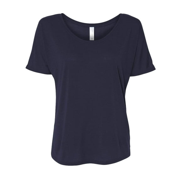 Bella Canvas Women's Slouchy Curved Scoop Neck T-Shirt, Style B8816