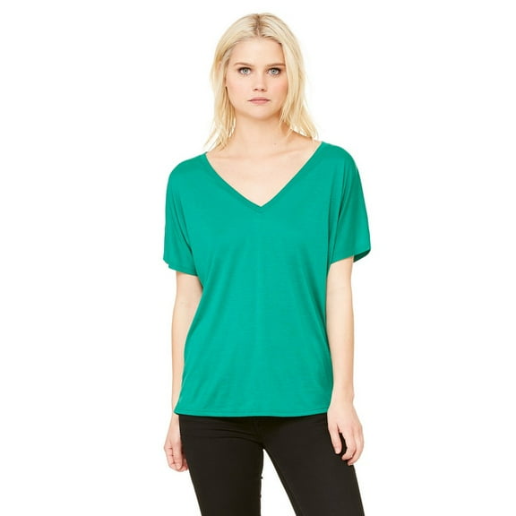 Bella   Canvas Women's Slouchy V-Neck T-Shirt 8815