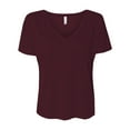 thumbnail image 1 of Bella Canvas Women's Slouchy V-Neck Tee B8815, 1 of 5