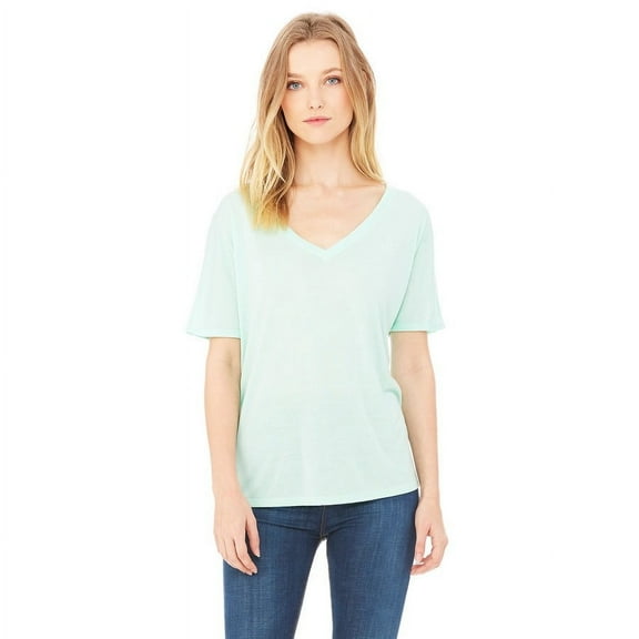Bella + Canvas Women's Slouchy V-Neck T-Shirt 8815