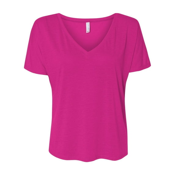 Bella + Canvas - Women's Slouchy V-neck Tee - 8815