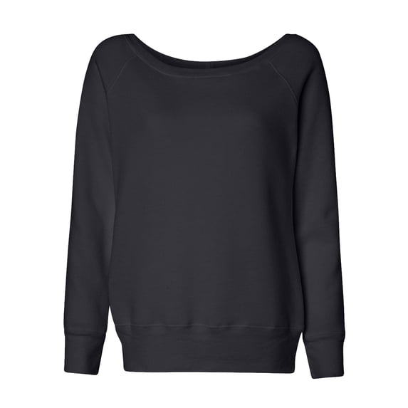 Bella Canvas Women's Sponge Wideneck Fleece Sweatshirt, Style B7501