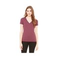 thumbnail image 1 of Bella Canvas Women's Tri Blend Deep V-Neck T-Shirt, Style B8435, 1 of 1