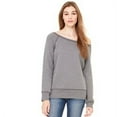 thumbnail image 1 of Bella & Canvas Women's Wide Neck Sweatshirt, 1 of 3
